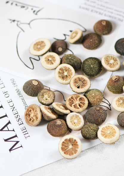 Bag of 50 Preserved Natural Small Dried Limes – Perfect for Crafts, Potpourri, and Rustic Home Decor