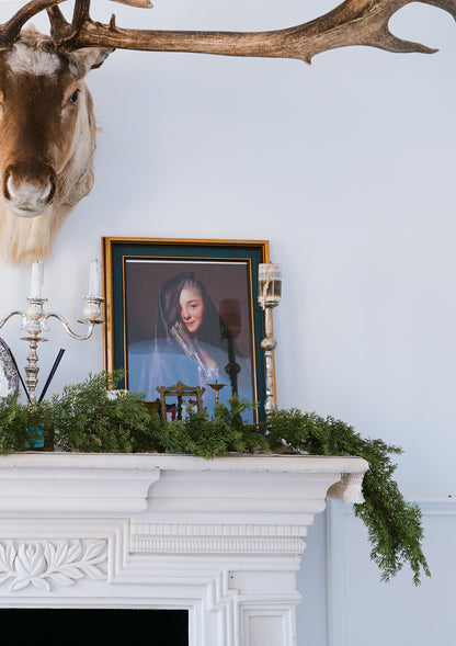 Premium Real-Touch Chinese Faux Juniper Garland – Home Decor, Holiday & Wedding Accents - Hal-flowers