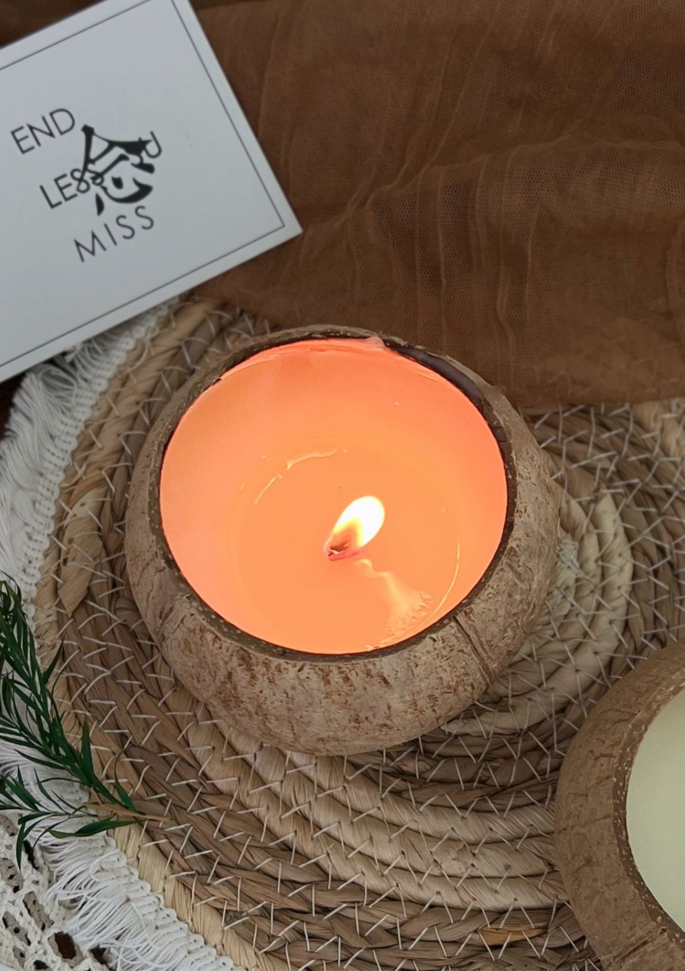 Luck Coconut Aromatherapy Candle Gift Box -  Best Scented Candles for home, Luxury Bedroom Fragrance, Niche Gift for Birthdays & Special Occasions AromaMe