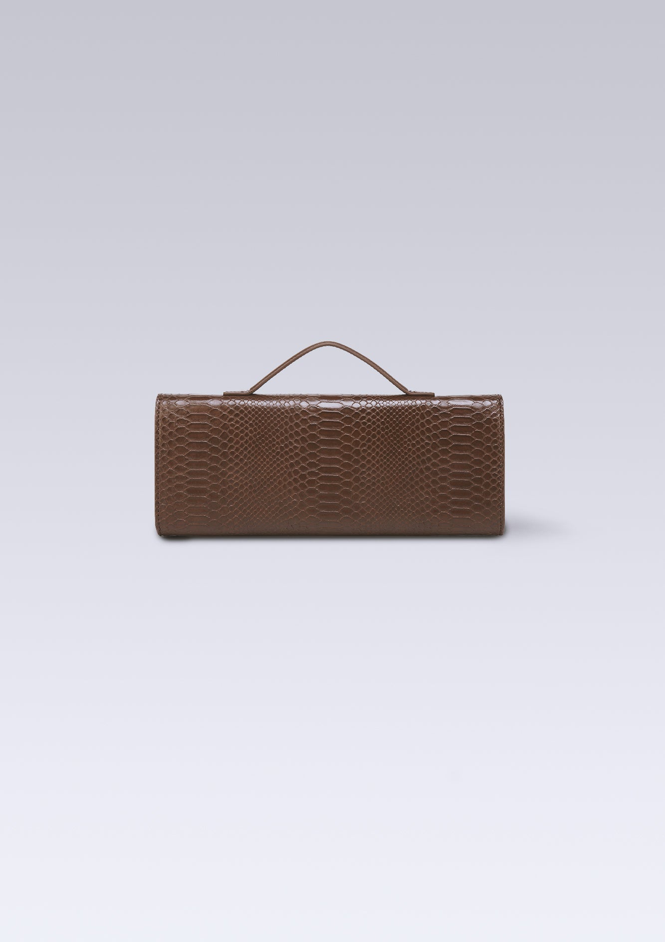 Luxury Mocha Crocodile-Pattern Handbag – Elegant Shoulder & Messenger Bag for Women | High-Quality Fashion Evening Bag Dedoo